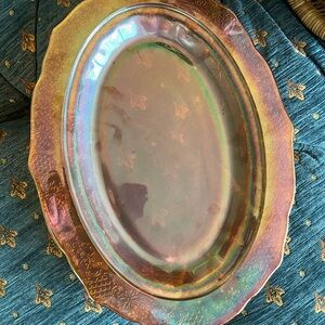 Carnival Glass Platter